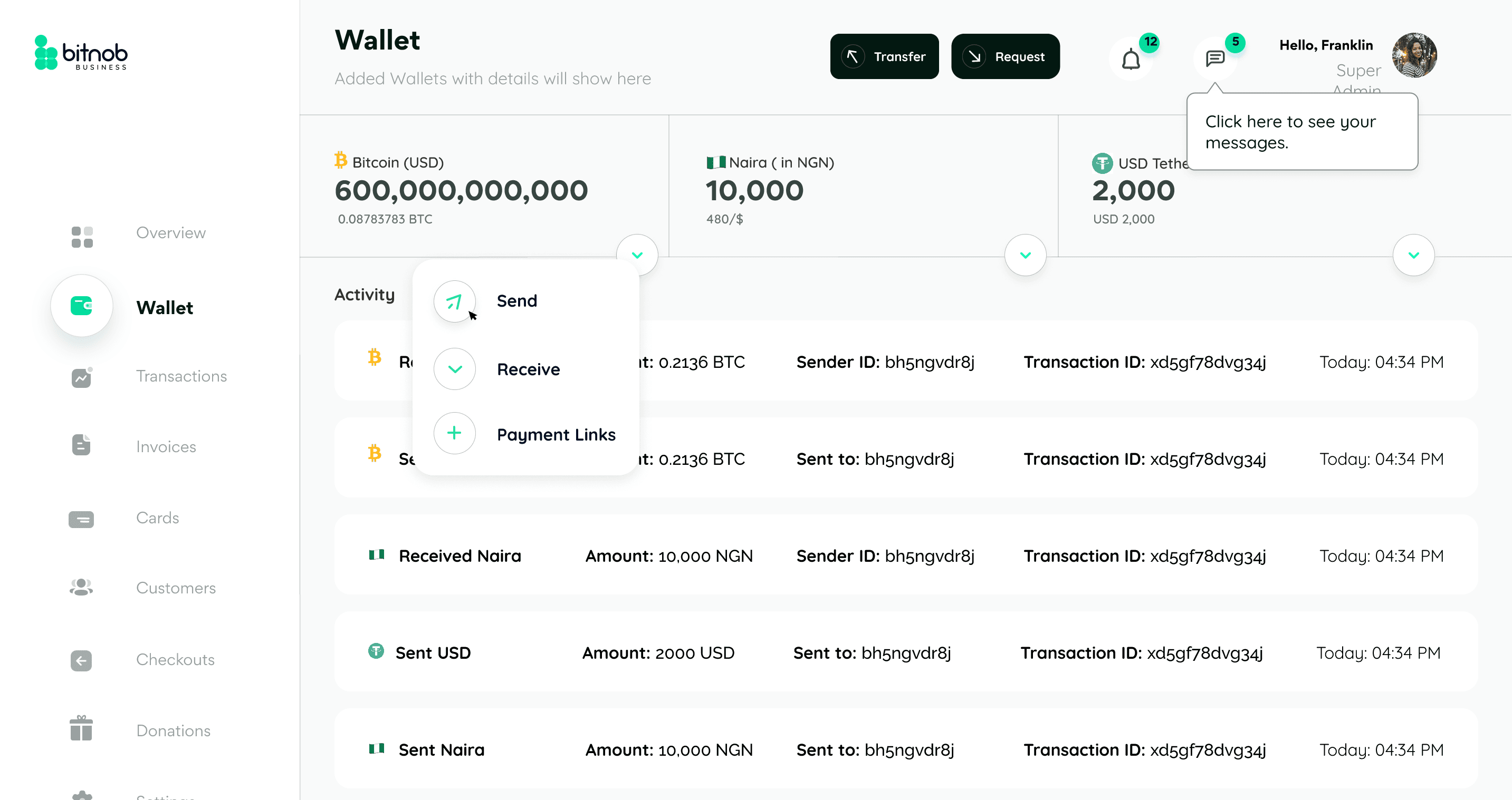 Bitcoin Wallets Illustration